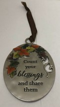 Ganz Blessed &quot;Count your blessings and share them&quot; Ornament - 3&quot; - £9.26 GBP