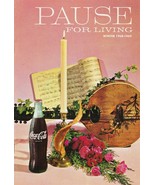 Pause for Living Winter 1968 1969 Vintage Coca Cola Booklet Christmas Pa... - £7.87 GBP