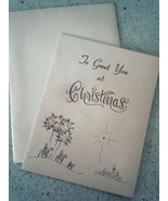Vintage A Pastor Family Christmas Greeting 1950s - $4.07 CAD