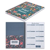 Monthly Budget Planner [Undated] With 12 Bill Pockets For Income, Debt, ... - £22.37 GBP