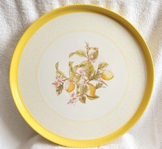 Williams Sonoma CITRON LEMON Lazy Susan Platter Large 16.5&quot; Yellow NWOT - $129.00