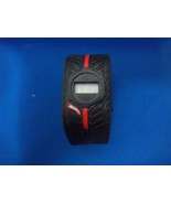 Hot Wheels Digital Watch Black Rubber band  - $10.00