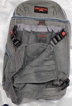 Badass Moto Gear Gray Motorcycle Helmet Bag Backpack Expandable Pockets  - $49.99