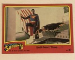 Superman II 2 Trading Card #87 Christopher Reeve - £1.57 GBP