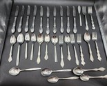 Oneida Community &amp; Deluxe Stainless Flatware - Lot Of 31 - Several Matching - £31.67 GBP