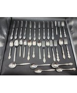 Oneida Community &amp; Deluxe Stainless Flatware - Lot Of 31 - Several Matching - £31.40 GBP