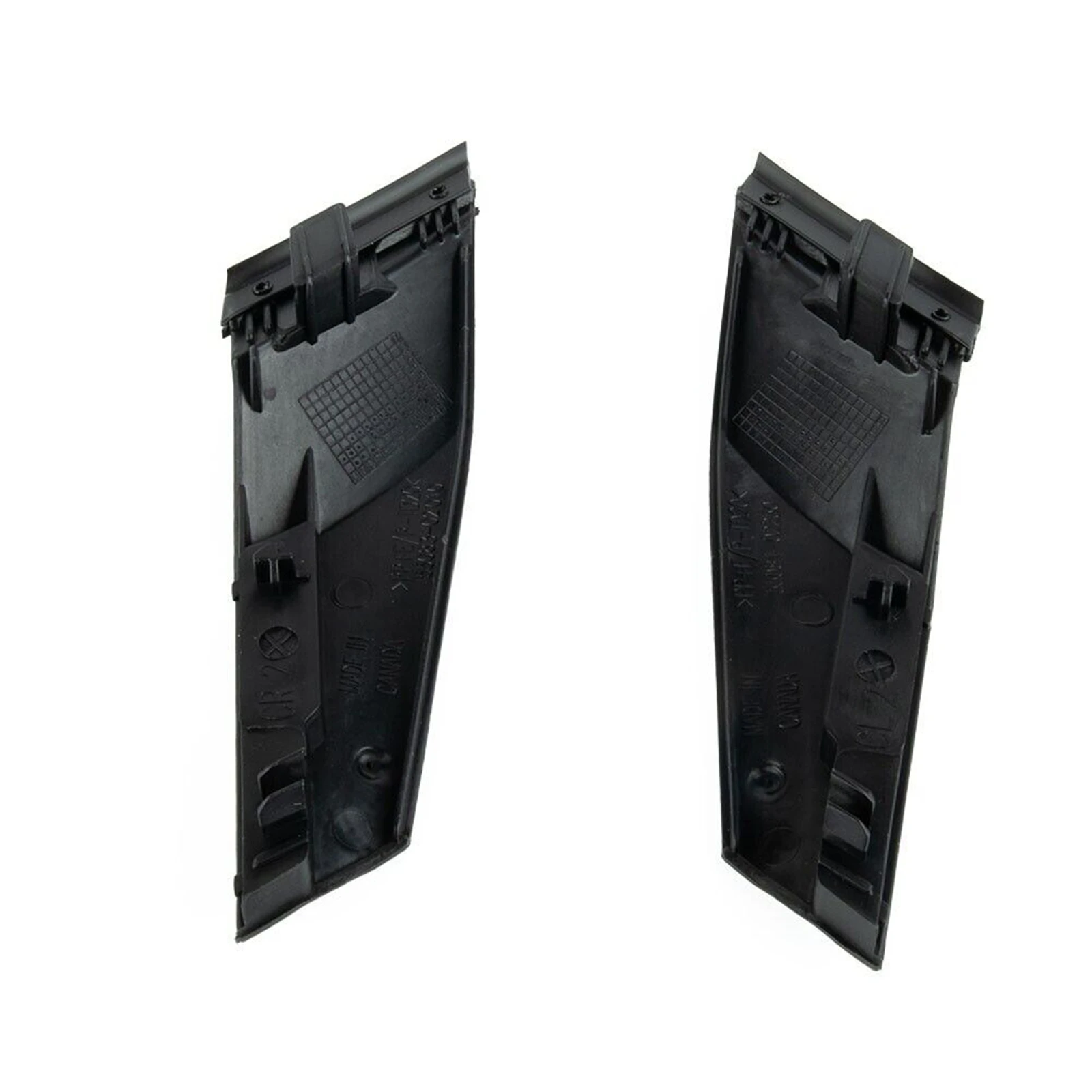 1Pair Front Windshield Deflector 5508402250 Black Car Accessories Plastic Cowl - £16.44 GBP+