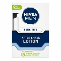 NIVEA MEN Shaving, Sensitive After Shave Lotion, 100ml / 3.38 fl oz (Pac... - £16.99 GBP
