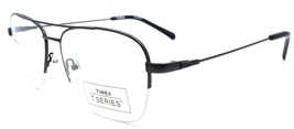Timex 5:24 PM Men&#39;s Eyeglasses Frames Aviator Half-rim LARGE 58-16-150 G... - £36.18 GBP