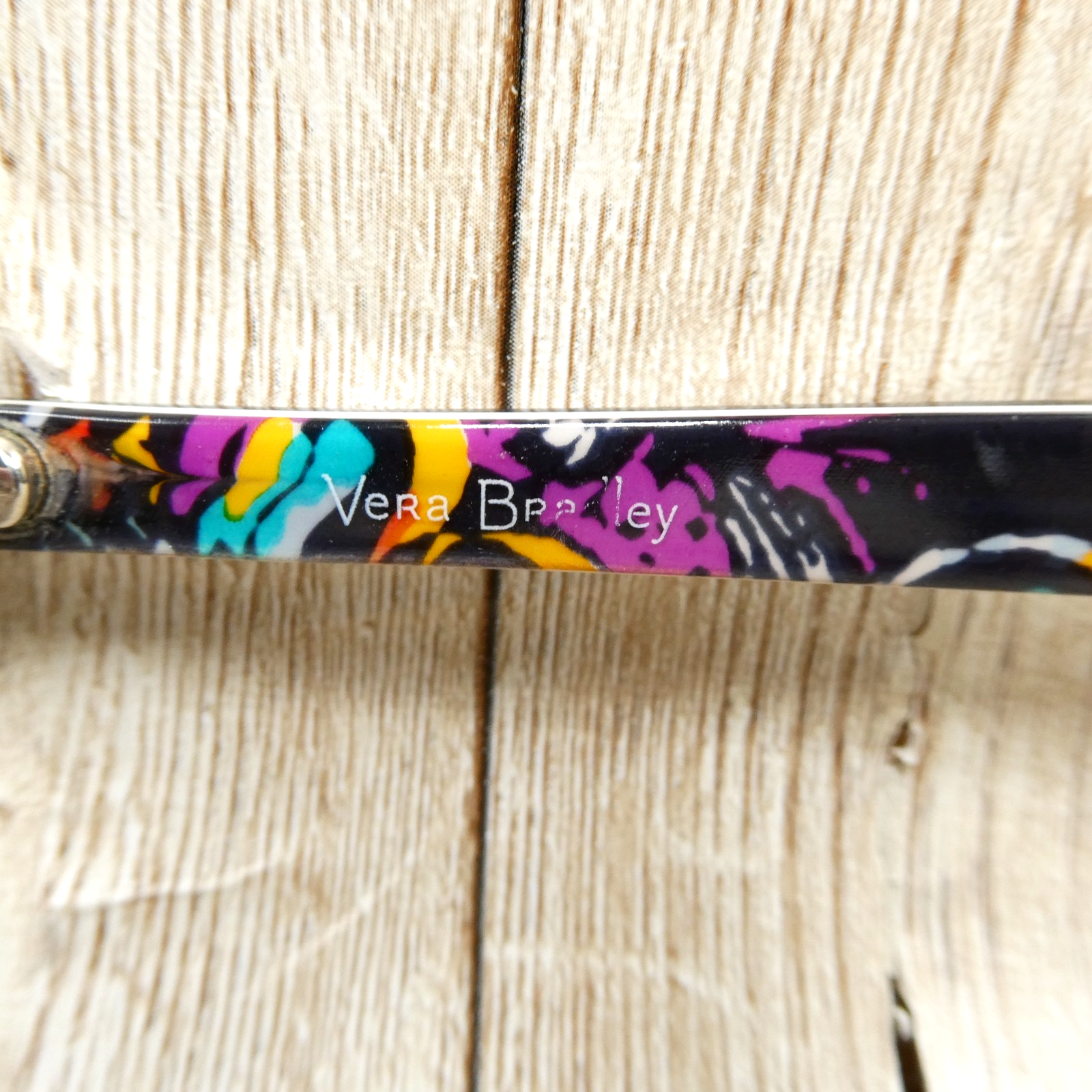 Vera Bradley Brynn Black Eyeglasses FRAMES w/Case - Butterfly Flutter 51-19-140 Item image 11
