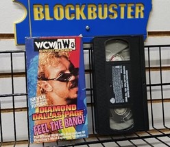 Vintage Wrestling Diamond Dallas WCW NWO WWF VHS VCR Video Tape - £8.56 GBP
