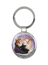 Cat : Gift Keychain Cute Animal Kitten Funny Friend Pet Shoe - £6.31 GBP