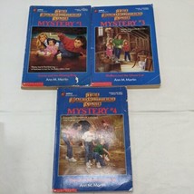 Lot Of (3) Mystery The Babysitters Club Books 1 3 4  - £33.60 GBP