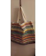 Honey Scrap Tote/Market Bag, 24 inches wide, 18 inches deep, 12 inch strap - $32.00