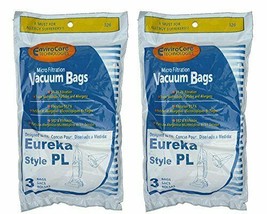 6 Eureka Electrolux PL Bags Bagged Maxima 62389 62389A EU-62389 62389-6 62480 62 - $11.55