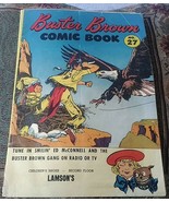 Buster Brown Comic Book #27 Golden Age 1952 Lamson&#39;s Children&#39;s Shoes - $5.93