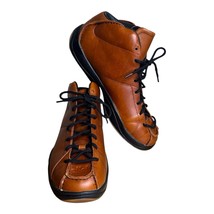 with box Piloti Shoes Prova CL Mens Size 9.5 Cognac Brown Leather Racing... - $60.00