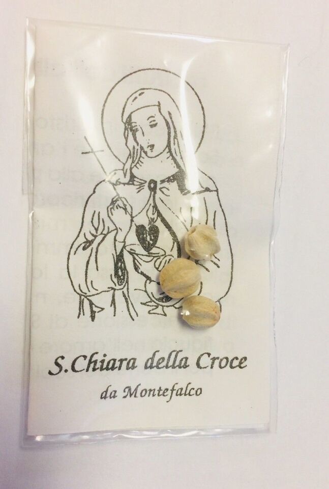 Saint Clare of Montefalco Nuts/Seeds, New from Italy