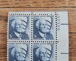US Stamp Frank Lloyd Wright 2c Block of 4 - £1.47 GBP