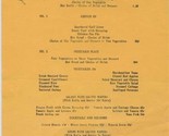 Black&#39;s Restaurant Menu 1948 Atlanta Georgia Southern Cooking  - £21.77 GBP