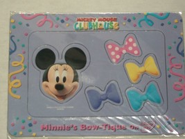 Disney Minnie Mouse Magnetic Picture Frame Mickey Clubhouse Bow-Tique Bows - £10.41 GBP