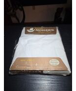 NOS Vintage Stevens Mohawk Combed Percale Twin Flat Sheet White 72x108 - $14.01 CAD