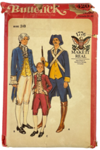 Vintage Butterick Sewing Pattern 4207 American Revolution 1776 Size 38 - $17.99