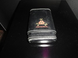Black Leather Cigar Logo Carrying Case 6" L image 7