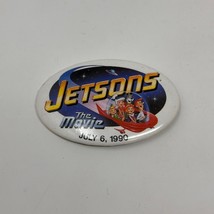 Vintage 1990 Jetsons The Movie Promotional Button Pin - £9.89 GBP