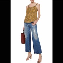 NWT Rebecca Minkoff Yellow Madison Chiffon Top - £30.16 GBP