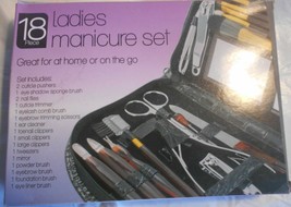 Manicure 18 pc Set Ladies - brand new in box - £5.52 GBP
