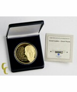 American Mint 1 OZ 999 Gold Bullion Rund CM Groß Leaders, Groß Worte W /... - €4.584,06 EUR