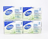 Dial Complete Clean Gentle Hypoallergenic Antibacterial Bar Soap Lot of4... - £22.52 GBP