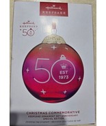 2023 Hallmark Christmas Commemorative 50th Anniversary Special Edition O... - $19.34