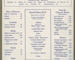 Oliver&#39;s On The Bayshore Highway Menu So San Francisco CA 1946 Chain Let... - $84.06