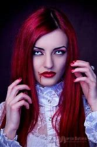 Transylvanian Red Haired Sanguine Vampire Female 900 Years Old Beauty Power - $67.77