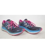 New Balance Sneakers Fresh Foam 1080 Black Turq Shoes 10.5 Womens - $49.50