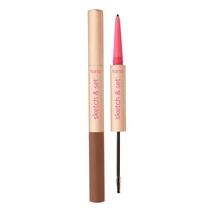 tarte big ego sketch and set brow pencil and tinted gel - medium brown -... - $14.00