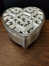 Lenox - Crystal Embellished Heart Treasure Box - £23.70 GBP