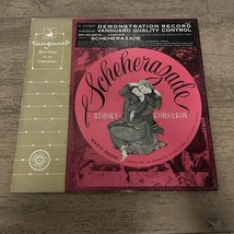 Rimsky Korsakov Scheherazade LP SRV 103 By Mario Rossi Vienna State Opera - $5.00