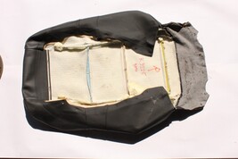 2004-2007 BMW E60 530i FRONT RH PASSENGER SIDE UPPER SEAT COVER LEATHER K3425 image 3