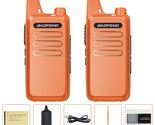 1/2Pcs BF-T20 Mini Walkie Talkie Portable UHF 400-470Mhz USB Charging Ha... - £37.25 GBP
