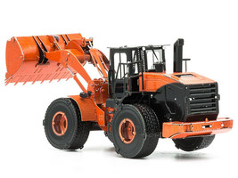 Model Kit Wheel Loader Orange and Black (Challenging Difficulty) Steel Model by  - £20.37 GBP