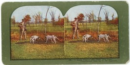 c1900&#39;s Colorized Ingersoll Stereoview #405 I Guess They&#39;ve Got Them This Time - £9.59 GBP