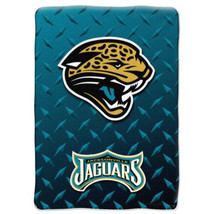 JACKSONVILLE JAGUARS NEW NFL TEAM SOFT WARM THROW BED BLANKET TWIN 60x80 in.