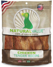 Loving Pets Natural Value Chicken Tenders - Premium USA-Made Dog Treats - £22.51 GBP+