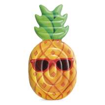 Intex - Inflatable Pineapple Pool Mattress, 85&#39;&#39; x 42&#39;&#39;, Yellow - $51.97