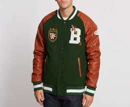Billionaire boys Club Varsity Real Leather Jacket - Best Item - £103.11 GBP