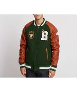 Billionaire boys Club Varsity Real Leather Jacket - Best Item - £101.34 GBP