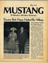 Mustang Magazine of Southern Methodist University 1967 Bob Hope Dallas Texas - £77.77 GBP